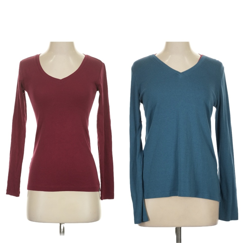 Eddie Bauer XL Bundle 🌲 Long Sleeve Tees Cozy Layering Basics (2)